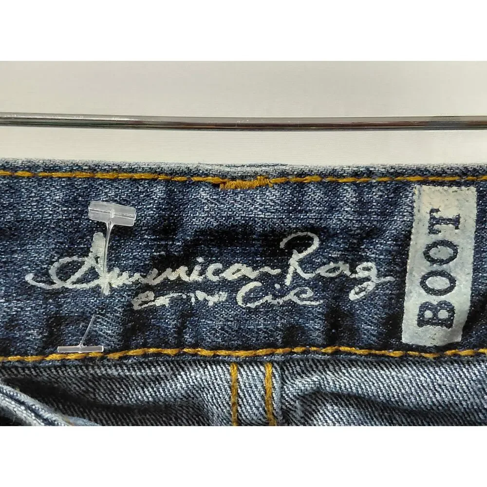 American Rag Cie Boot Bootcut Medium Denim Jeans Women See Measurements